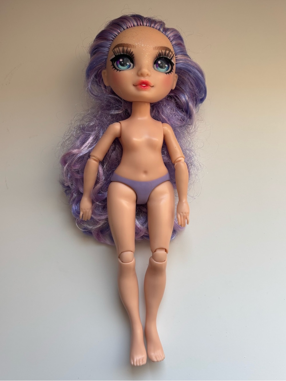 Rainbow high “Violet Willow” doll NO CLOTHES